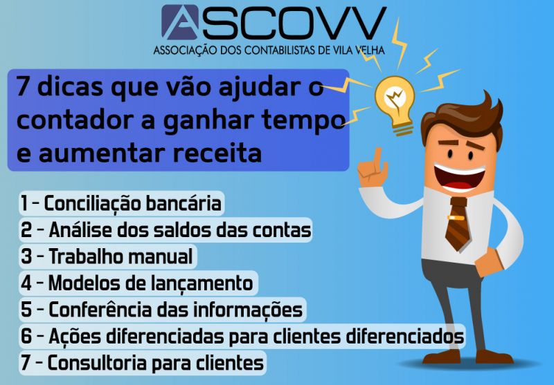 7 dicas que vão ajudar o contador a ganhar tempo e aumentar receita