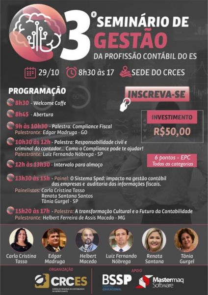3º Seminário de Gestão da Profissão Contábil do ES