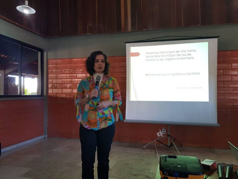 Palestra sobre Vigilância Sanitária foi realizada ontem