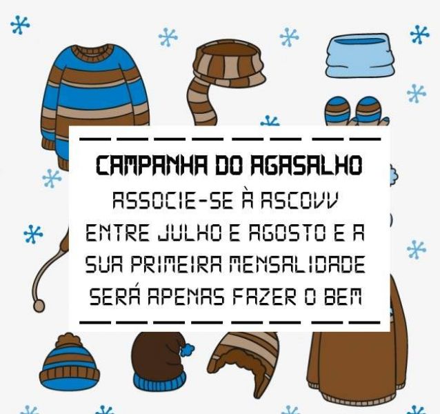 ASCOVV promove Campanha do Agasalho
